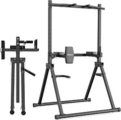 Racks con barra de dominadas
