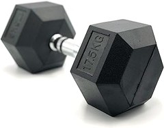 Mejores rutinas de entrenamiento con mancuernas hexagonales