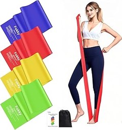 Beneficios de las bandas elásticas largas para entrenar en casa