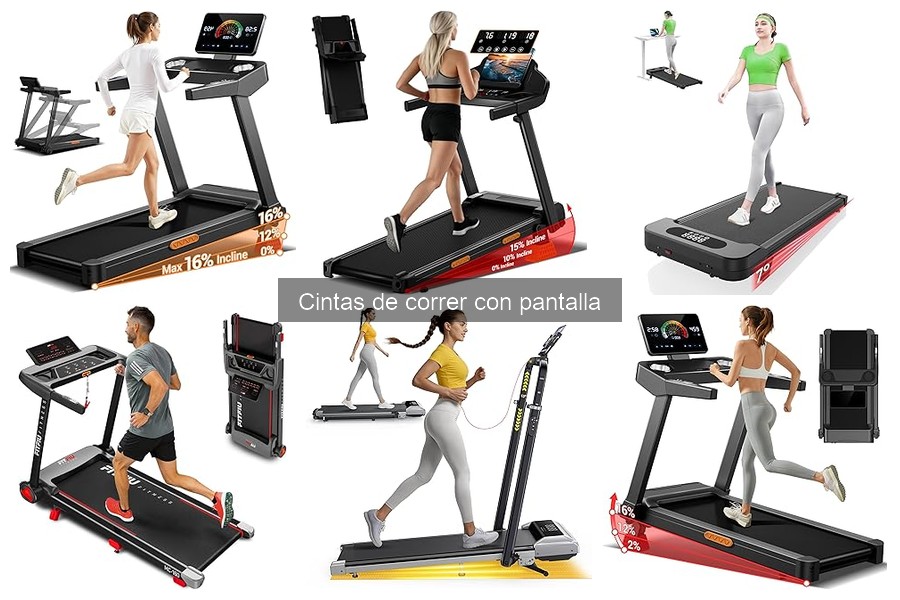Accesorios imprescindibles para cintas de correr con pantalla