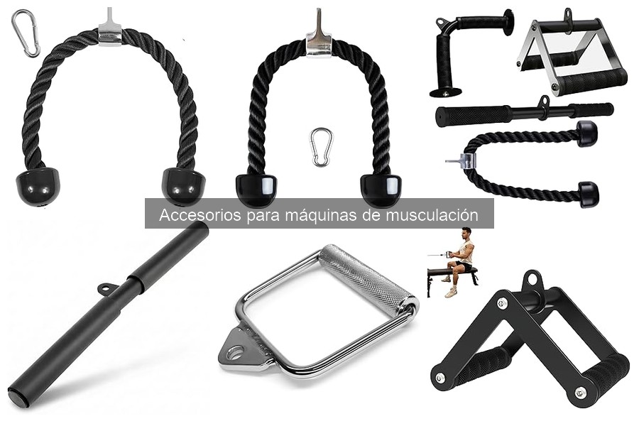 Accesorios imprescindibles para máquinas de musculación