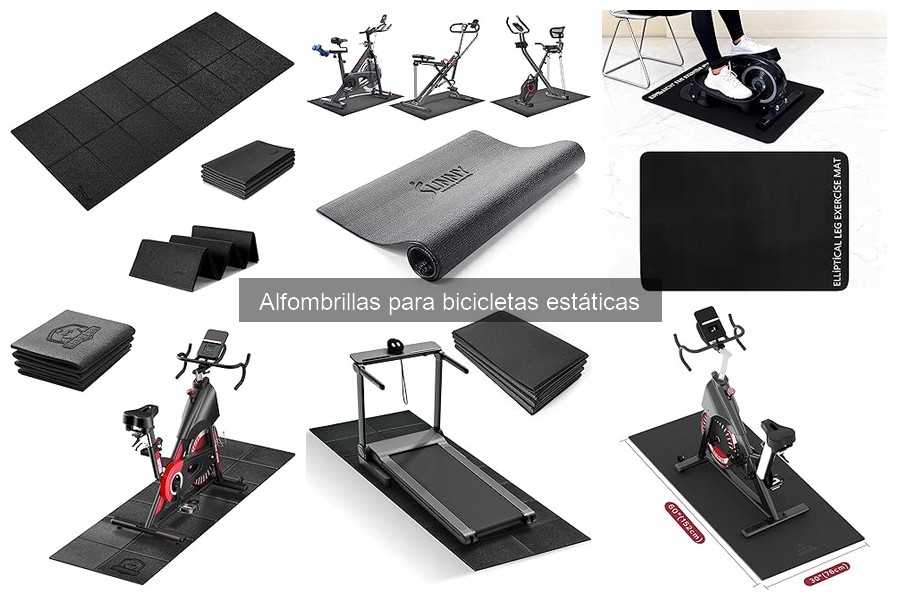Alfombrillas para Bicicletas Estáticas en Espacios Reducidos