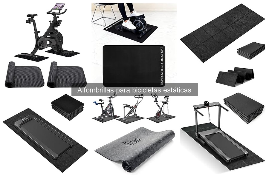 Alternativas a alfombrillas para bicicletas estáticas