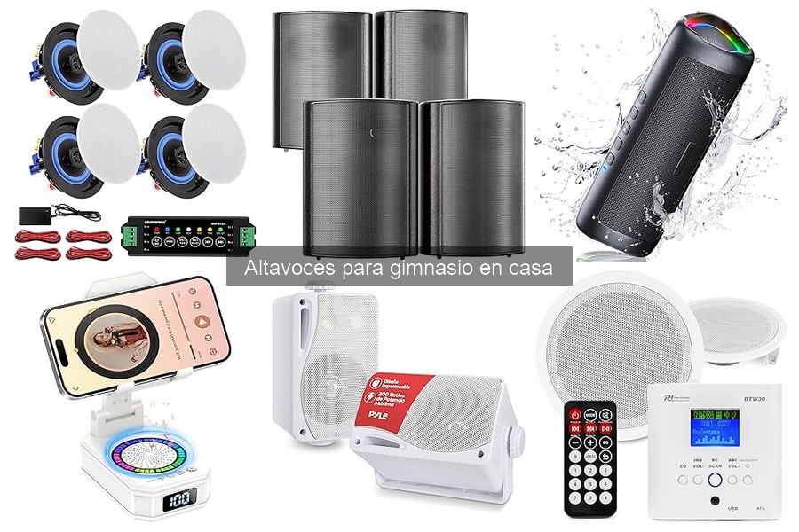 Alternativas a altavoces tradicionales para entrenar en casa