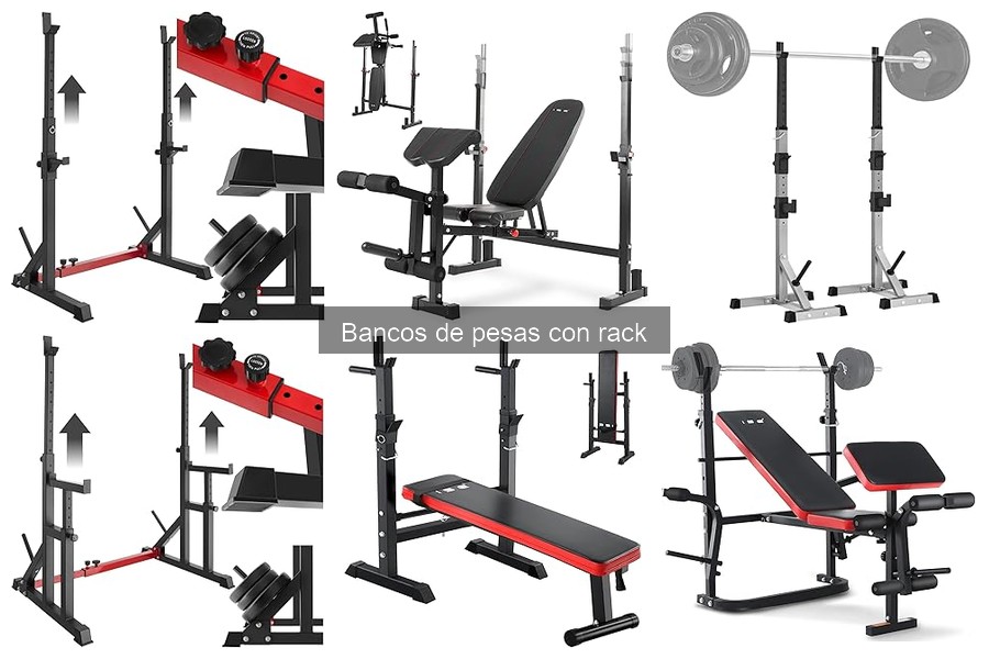 Alternativas a bancos de pesas con rack para entrenar en casa