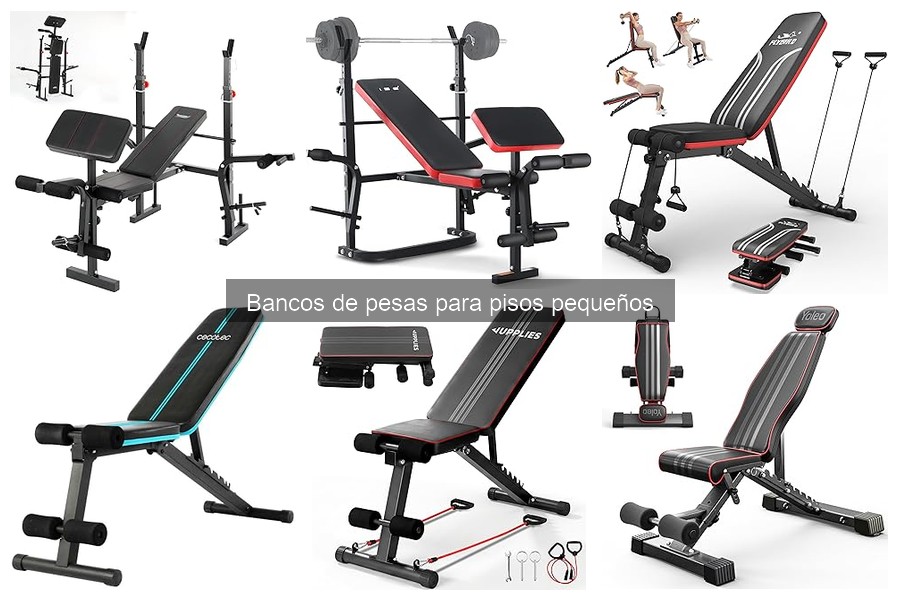 Alternativas a bancos de pesas para espacios reducidos