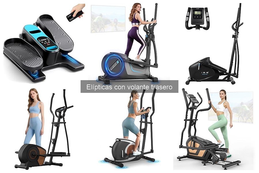 Alternativas a elípticas con volante trasero para entrenar en casa