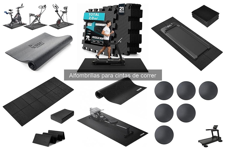 Alternativas a las alfombrillas para cintas de correr