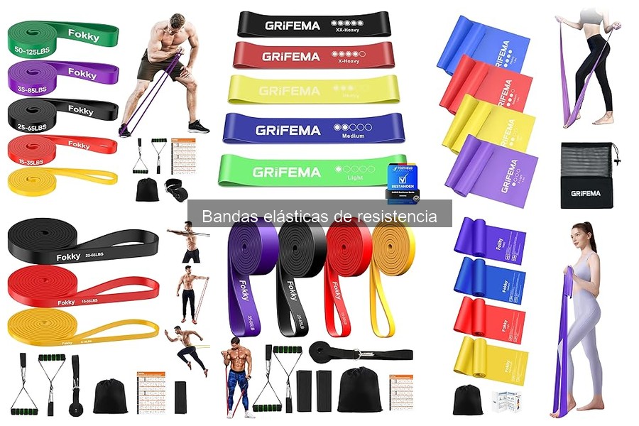 Alternativas a las bandas elásticas de resistencia para entrenar