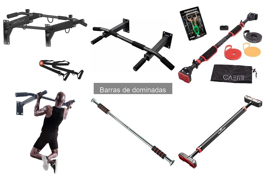 Alternativas a las barras de dominadas para entrenar en casa