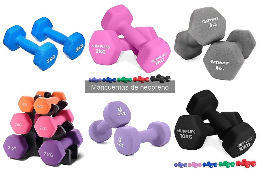 Alternativas a las Mancuernas de Neopreno para Entrenar en Casa