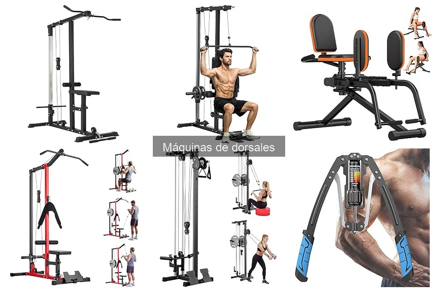 Alternativas a máquinas de dorsales para entrenar en casa