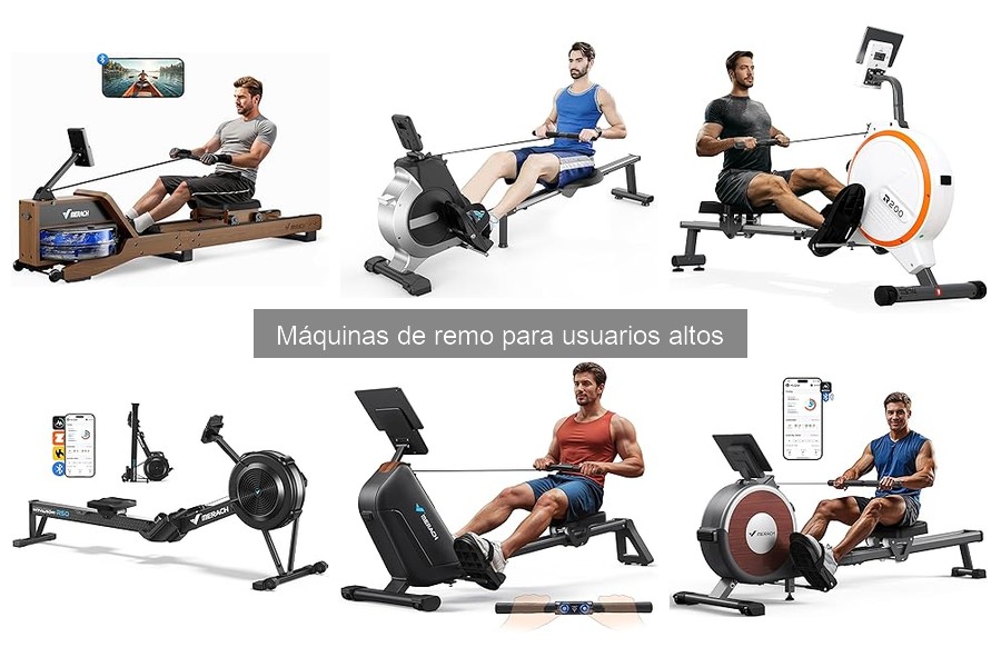 Alternativas a Máquinas de Remo para Usuarios Altos en Casa