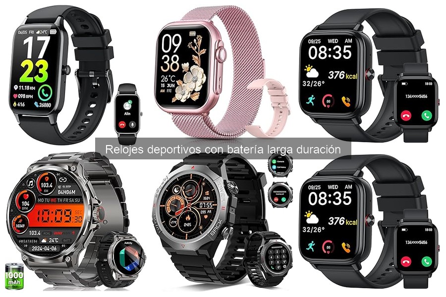 Alternativas a Relojes Deportivos de Larga Duración