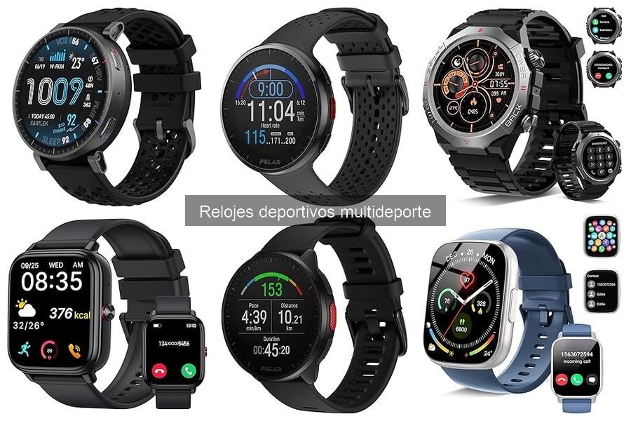 Alternativas a Relojes Deportivos Multideporte: Opciones Creadas para Ti