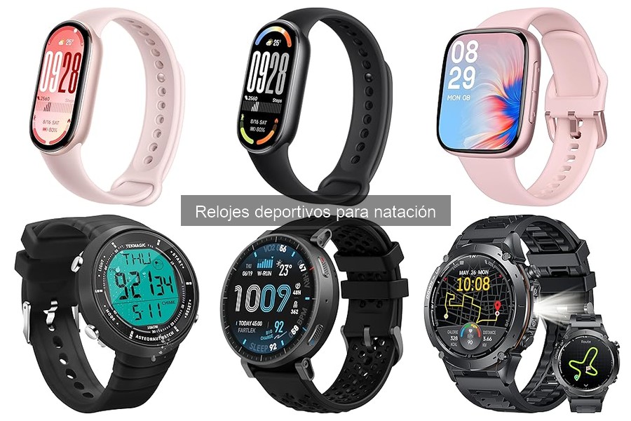 Alternativas a Relojes Deportivos para Nadadores