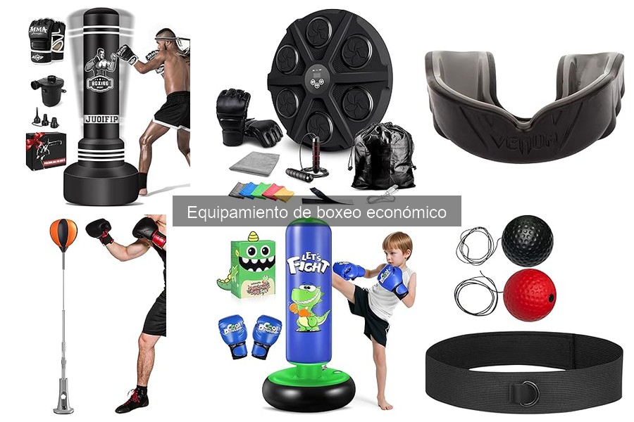 Alternativas económicas para entrenar boxeo en casa