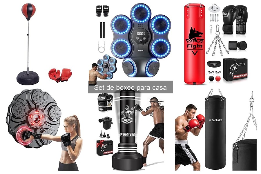 Alternativas si el set de boxeo no cabe en casa