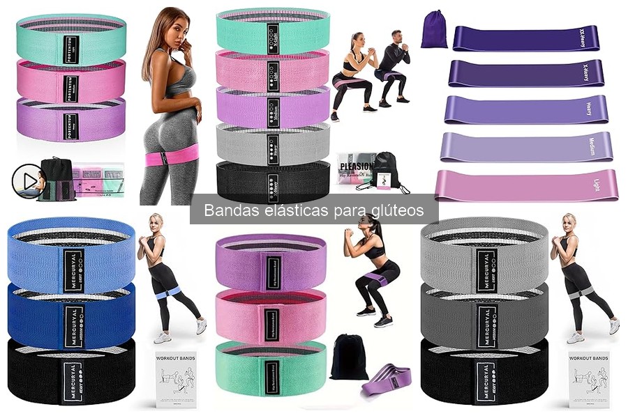 Bandas elásticas para glúteos vs. pesas: ¿Cuál elegir?