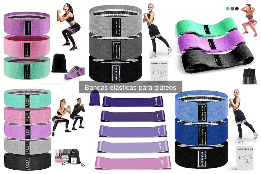 Beneficios de usar bandas elásticas para glúteos en casa