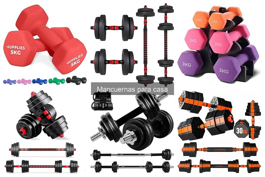 Beneficios de usar mancuernas en casa para tu entrenamiento