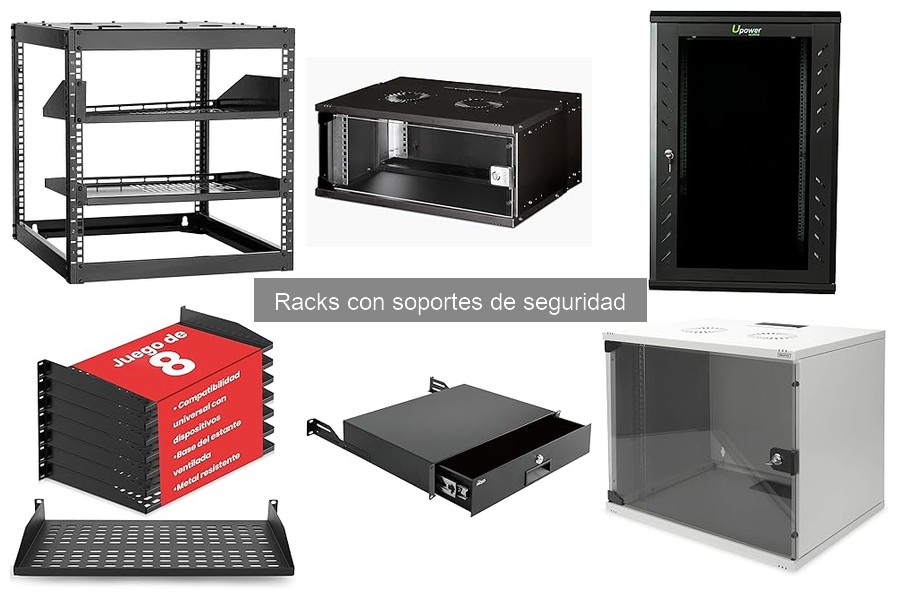 Cómo elegir el mejor rack con soportes de seguridad para tu hogar
