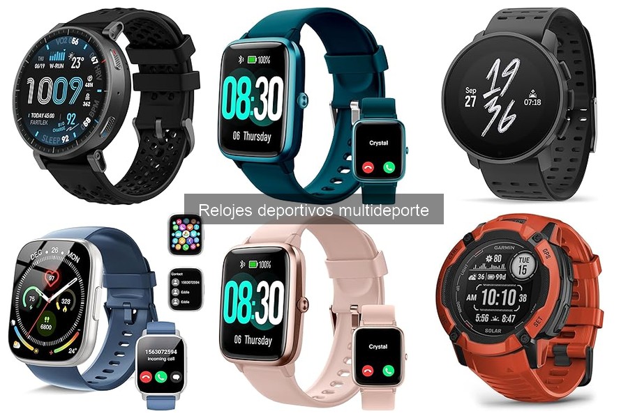Cómo elegir el mejor reloj deportivo multideporte