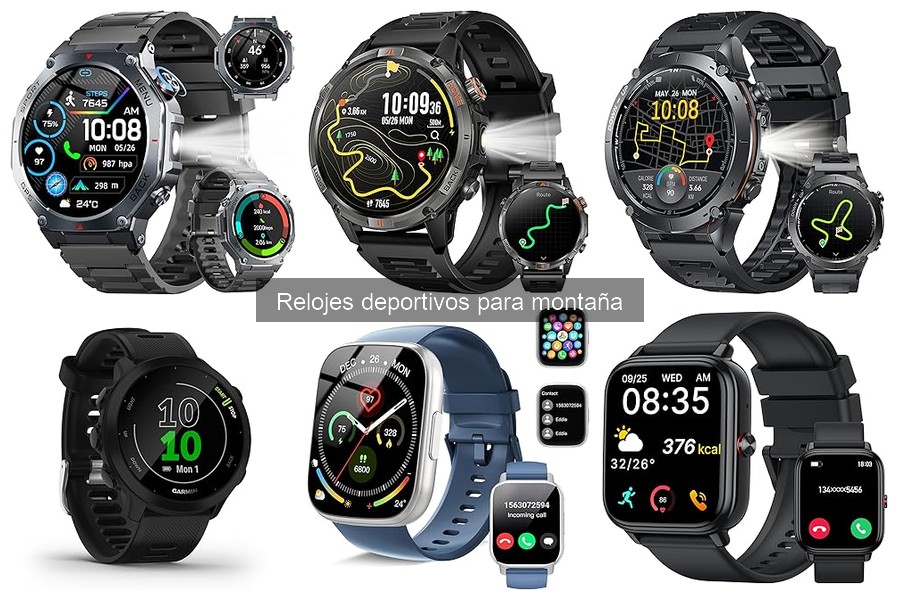 Cómo elegir el mejor reloj deportivo para montaña