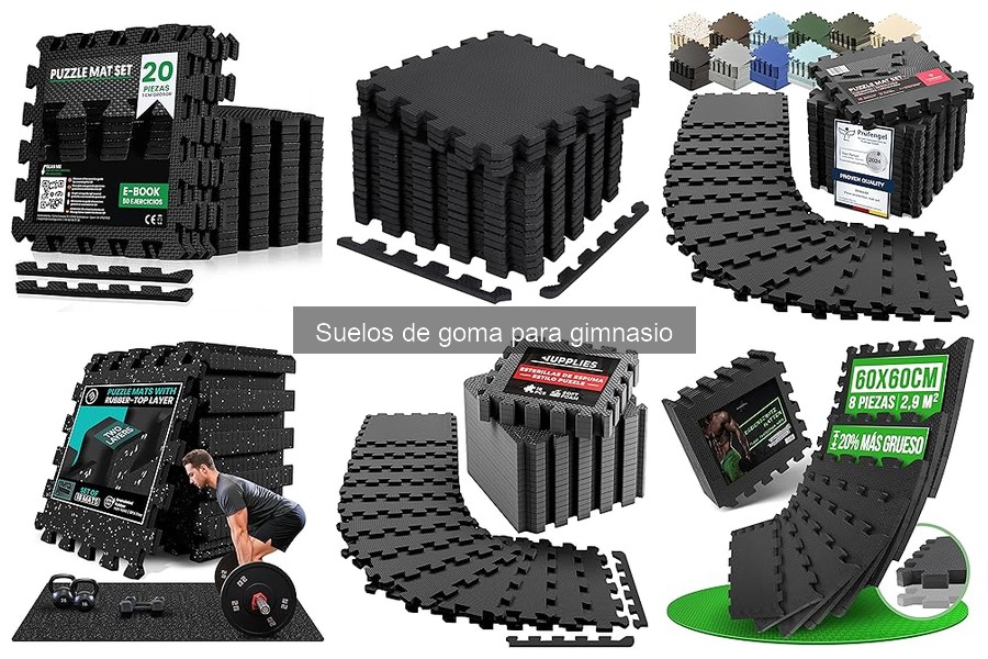 Cómo elegir el mejor suelo de goma para gimnasio