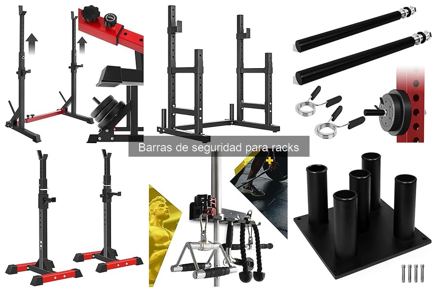 Cómo elegir las barras de seguridad para tu rack de gimnasio