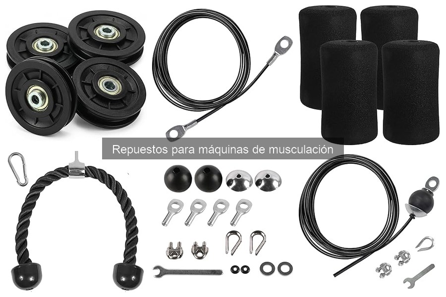 Cómo saber si necesitas reemplazar un repuesto de máquina de musculación