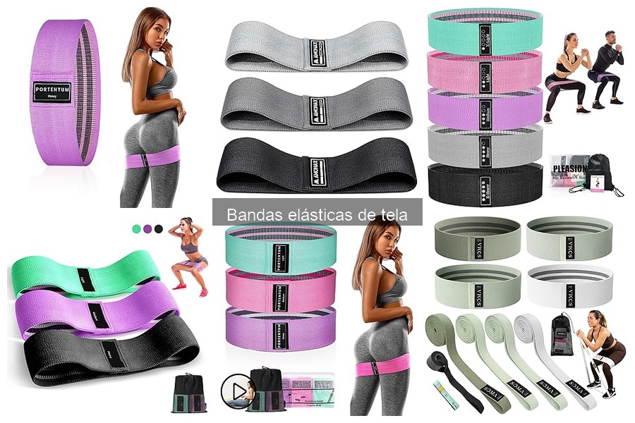 Comparativa: Bandas Elásticas de Tela vs. Látex para Fitness