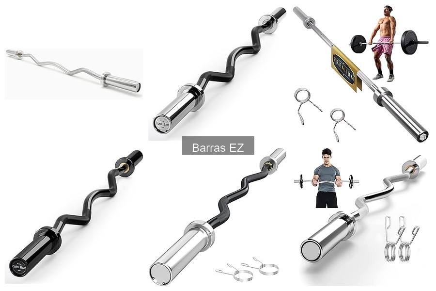 Comparativa: Barras EZ vs. Barras Rectas para Ejercicio