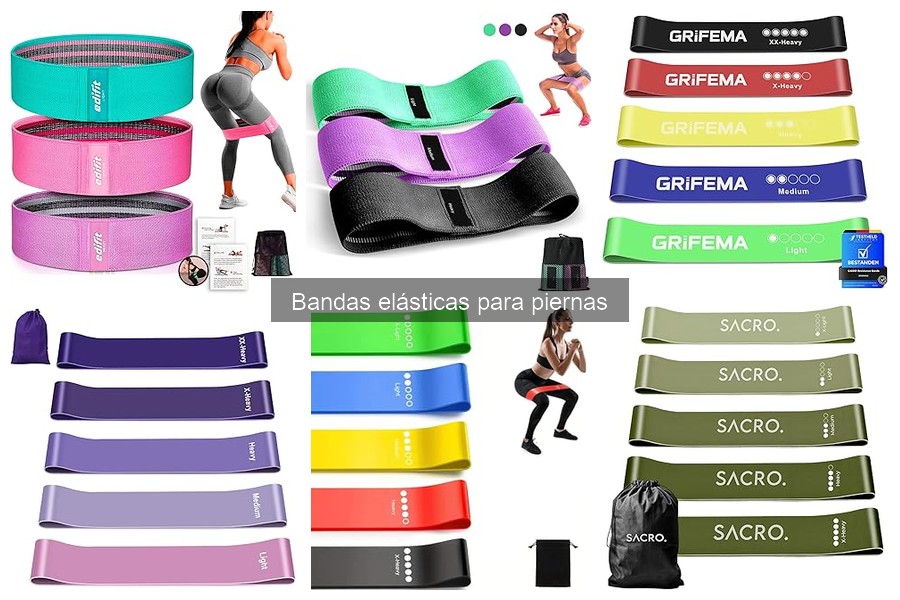 Comparativa de Bandas Elásticas para Piernas: Mejores Marcas