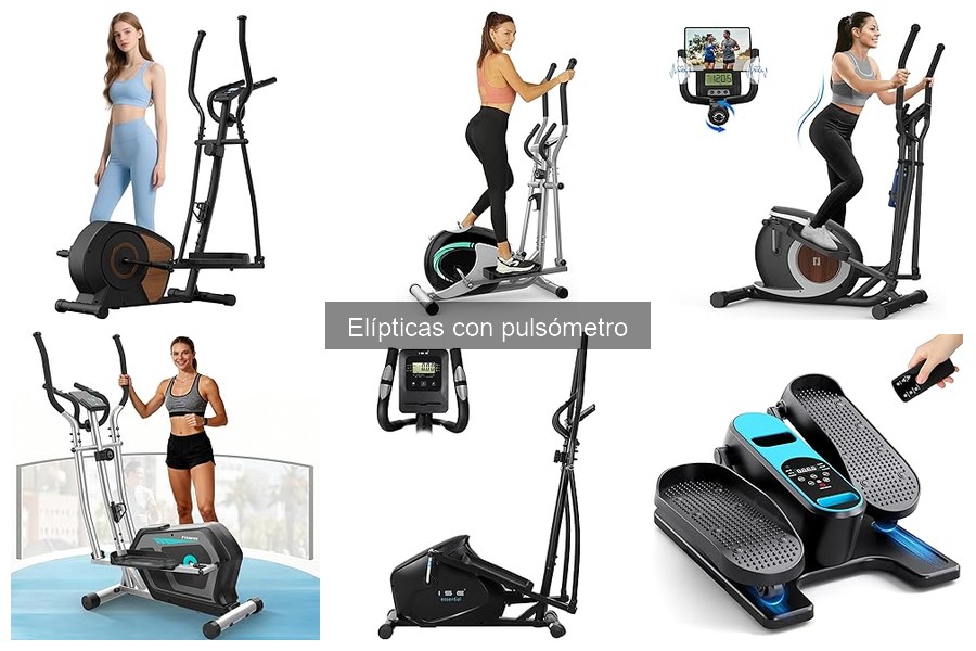Comparativa de Elípticas con Pulsómetro: Dripex, HOMCOM y más