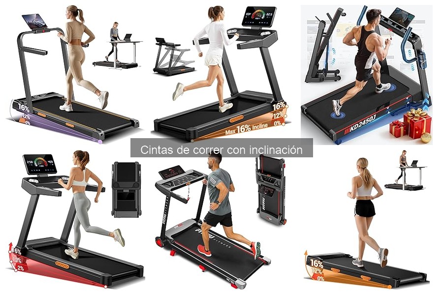 Comparativa de las Mejores Cintas de Correr con Inclinación