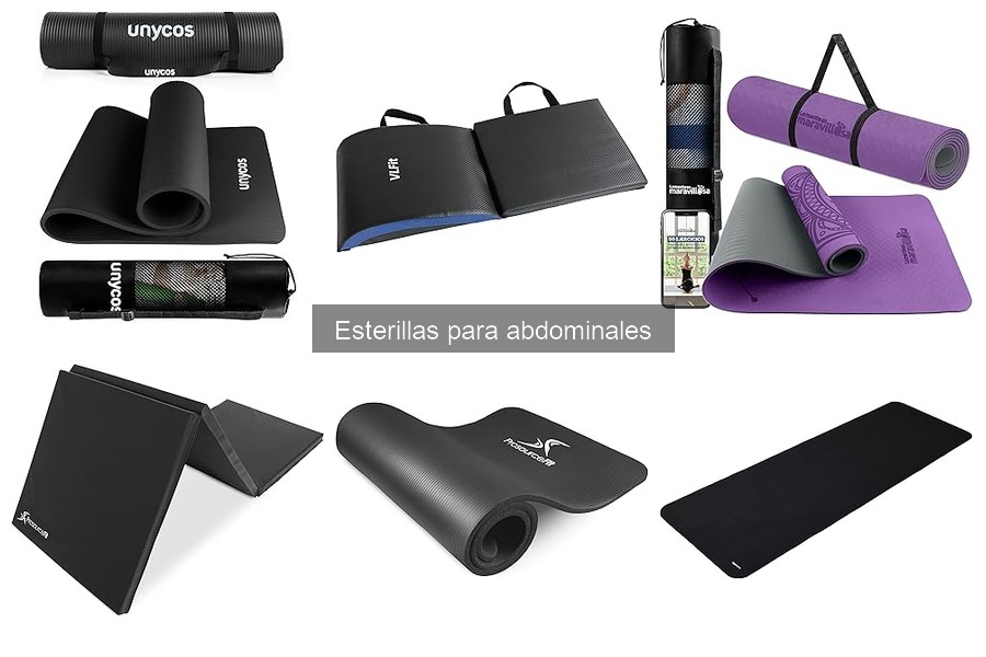 Comparativa de las mejores esterillas para abdominales
