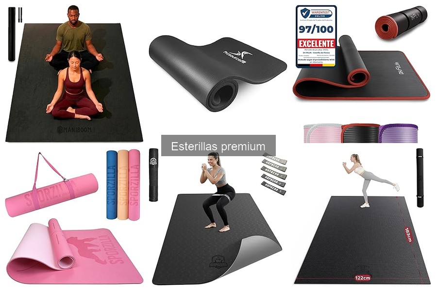 Comparativa de las Mejores Esterillas Premium para Fitness