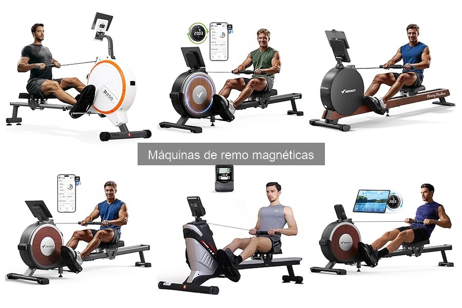 Comparativa de las mejores máquinas de remo magnéticas