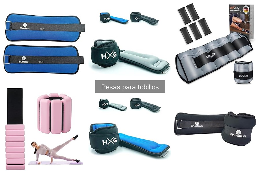 Comparativa de las Mejores Pesas para Tobillos en 2023
