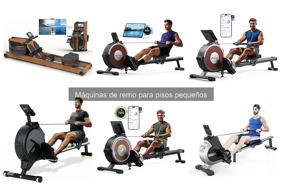 Comparativa de máquinas de remo para pisos pequeños