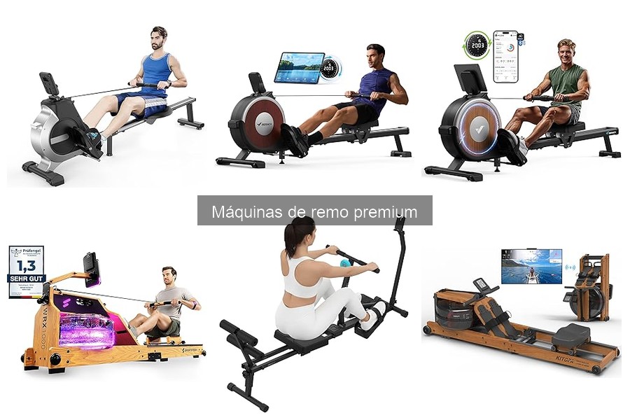 Comparativa de Máquinas de Remo Premium vs Otras Equipos de Ejercicio