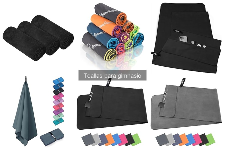Comparativa de precios de toallas para gimnasio en Amazon