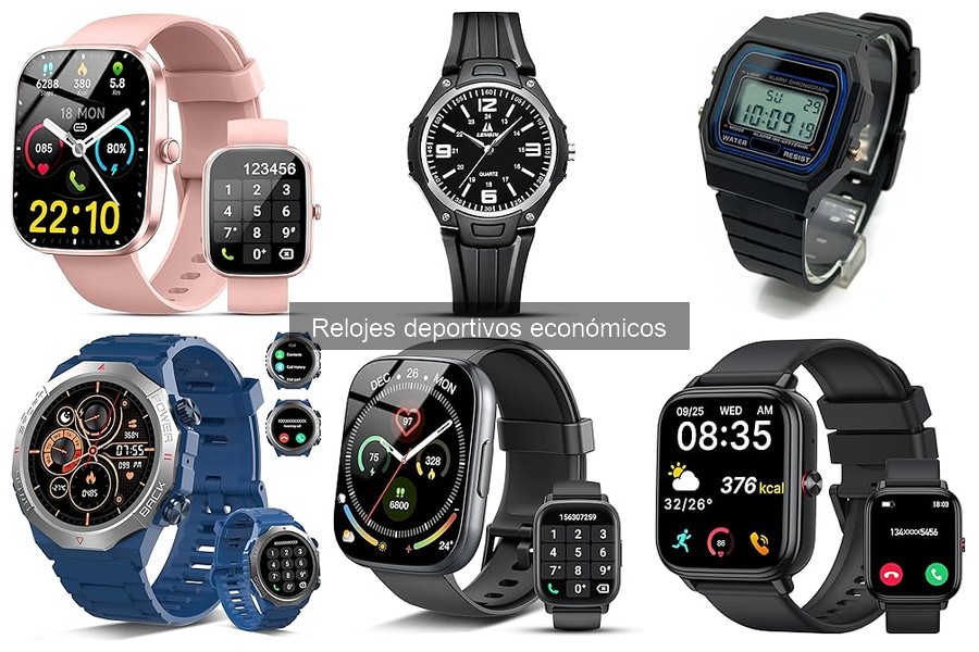 Comparativa de Relojes Deportivos Económicos: Mejores Marcas 2023