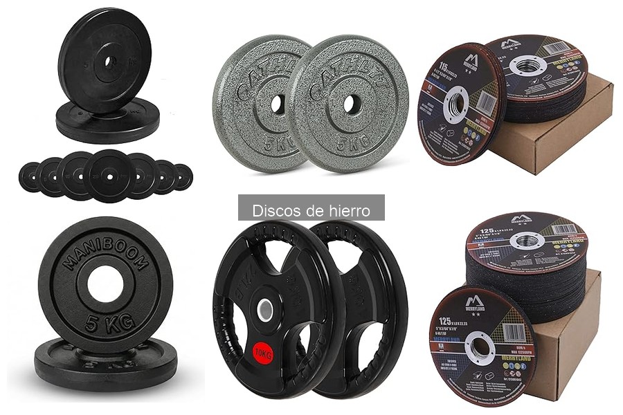 Comparativa: Discos de Hierro vs Discos de Goma para Fitness