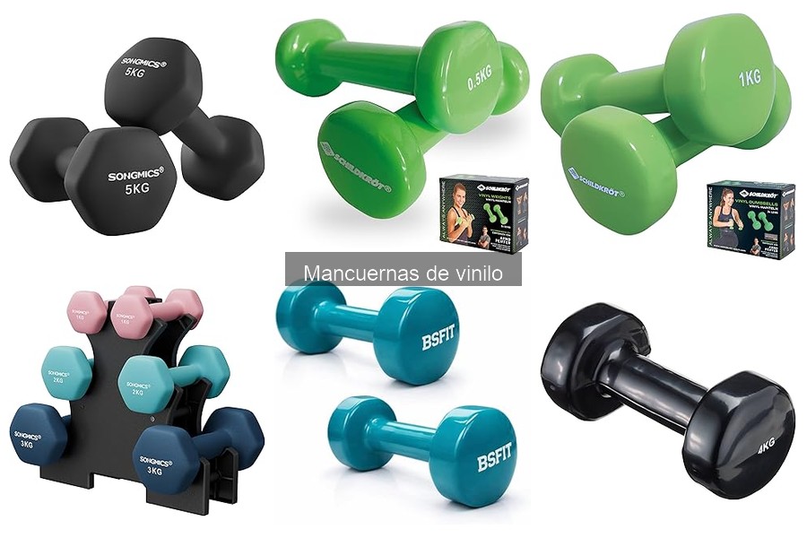 Comparativa: Mancuernas de Vinilo vs. Metal en Fitness