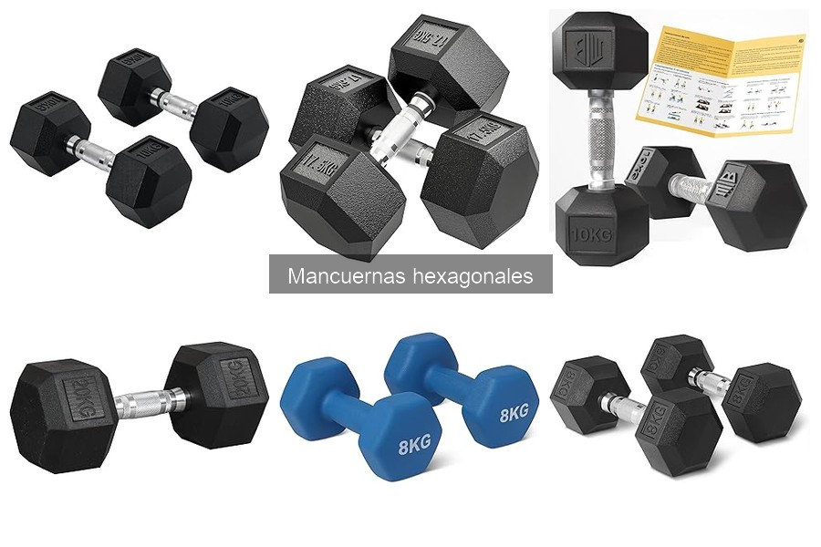 Comparativa: Mancuernas Hexagonales vs. Redondas