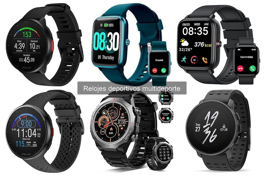 Comparativa: Relojes deportivos básicos vs. multideporte