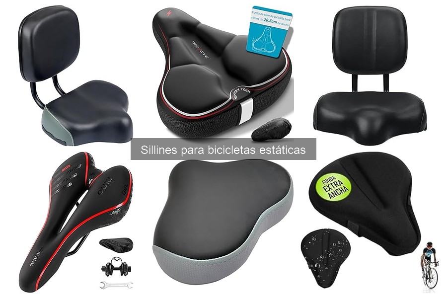 Diferencias en Sillines para Bicicletas Estáticas según Ejercicio