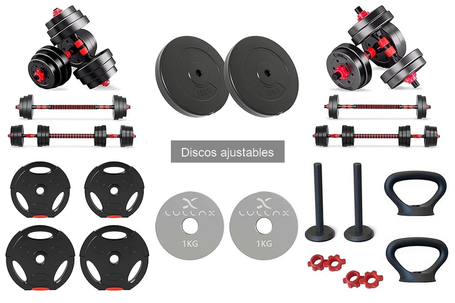 Discos ajustables: ¿Son seguros para entrenar en casa?